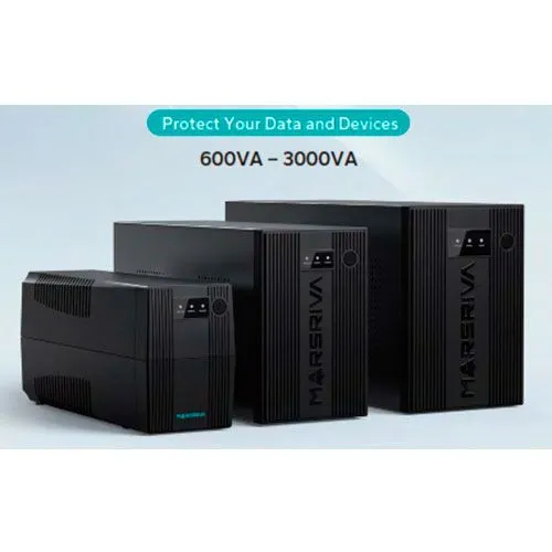 Uninterruptible power supply (UPS) Smart Line-Interactive 1500 VA, model MR-1500VA, brand Marsriva.