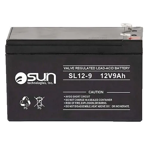 Batería sellada de plomo-ácido de 12 V y 9 Ah
