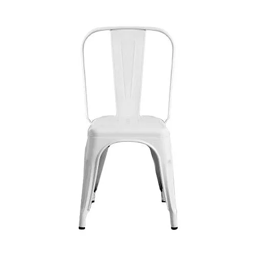 STRONG metal chair 54x45x85 cm 7HOUSE (White)