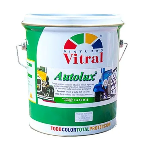 Esmalte sintético Autolux L230 para vehículos 4.4L-VITRAL (White)
